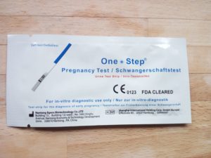 海外早期妊娠検査薬の写真