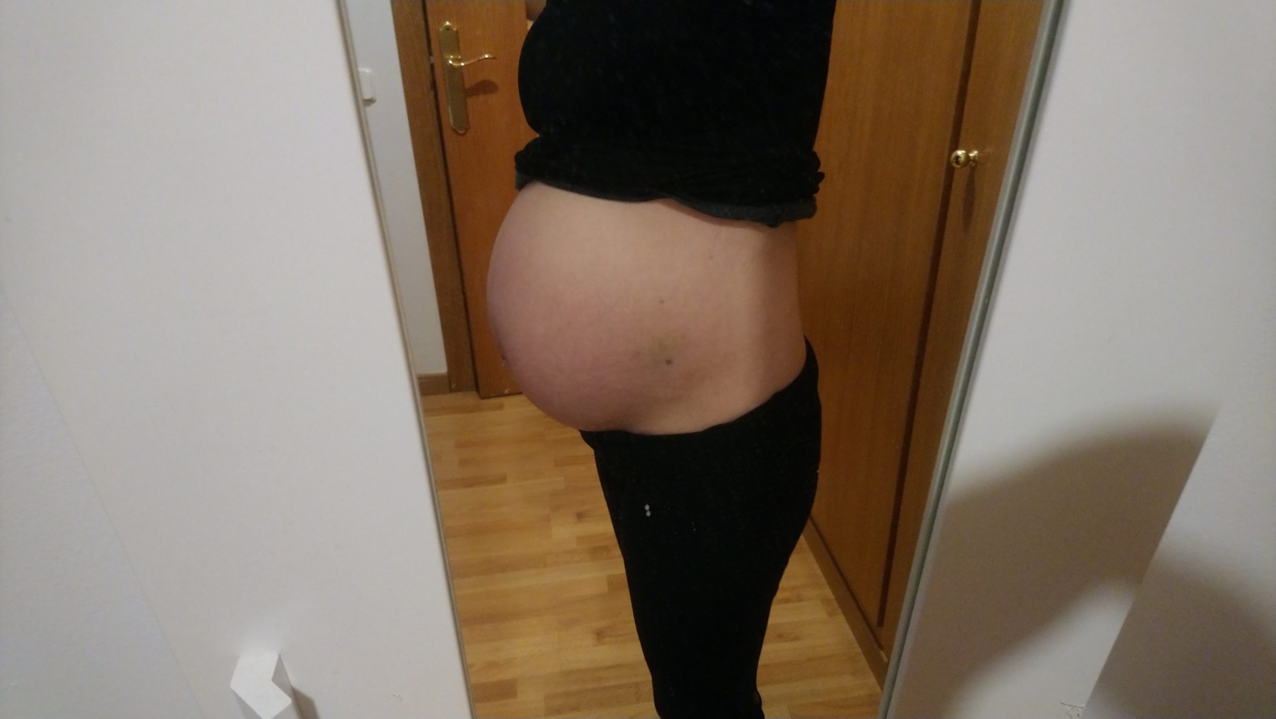 妊娠32週　お腹　写真　ブログ